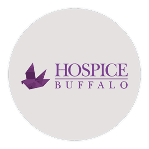 Hospice Buffalo circle logo Hospice Buffalo circle logo