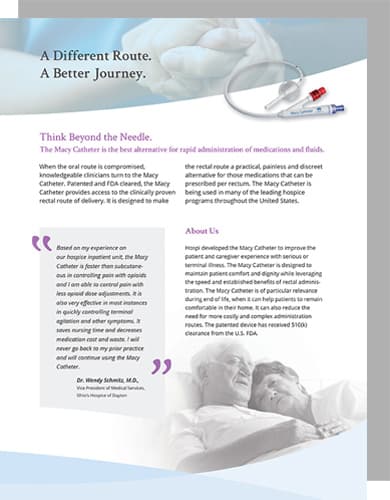 The cover page for our Think Beyond the Needle fact sheet