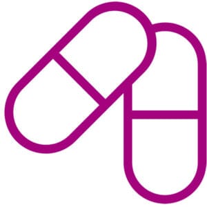 A medication icon